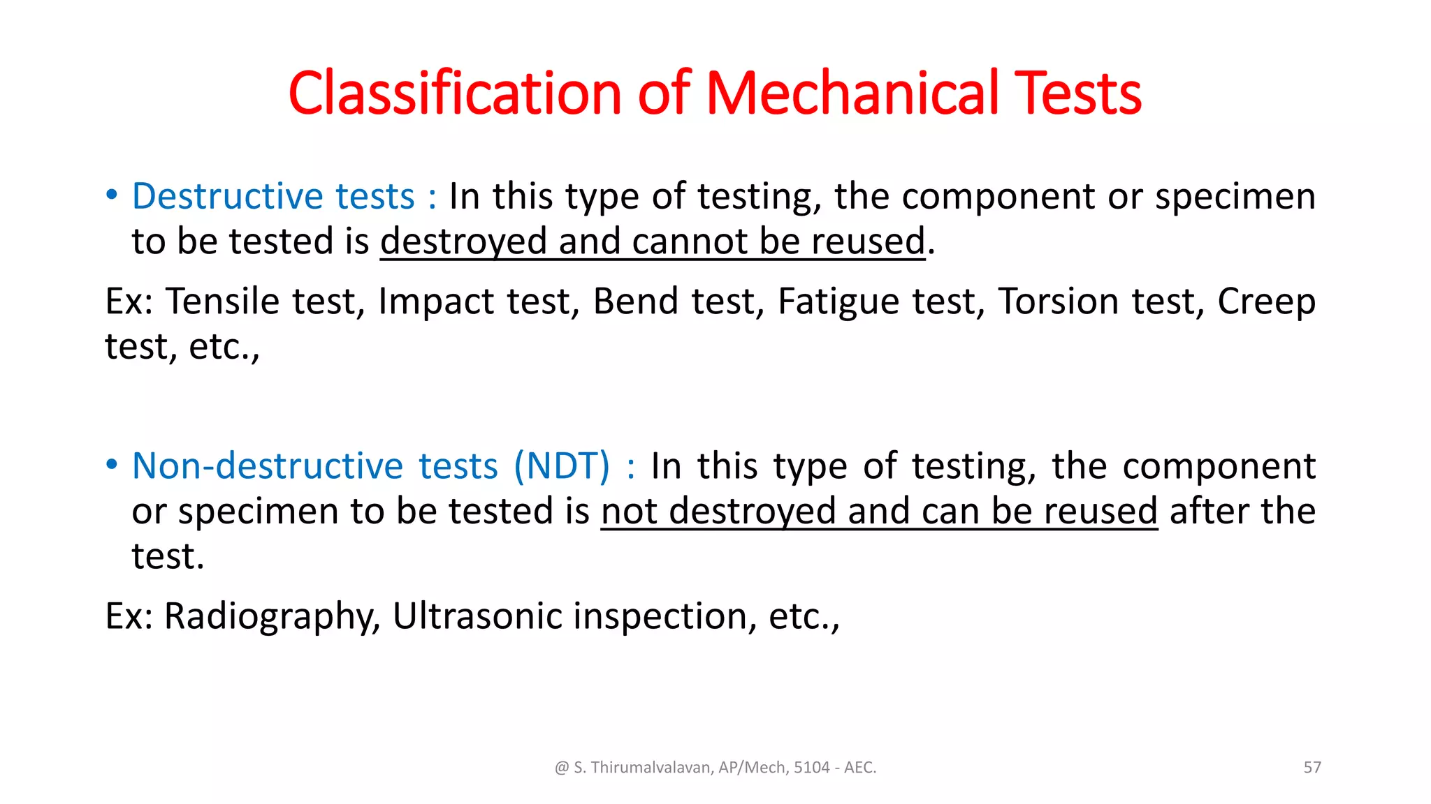 Introduction to Materials Testing | PDF