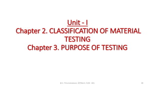 Introduction to Materials Testing | PDF