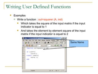 Introduction to matlab | PPT