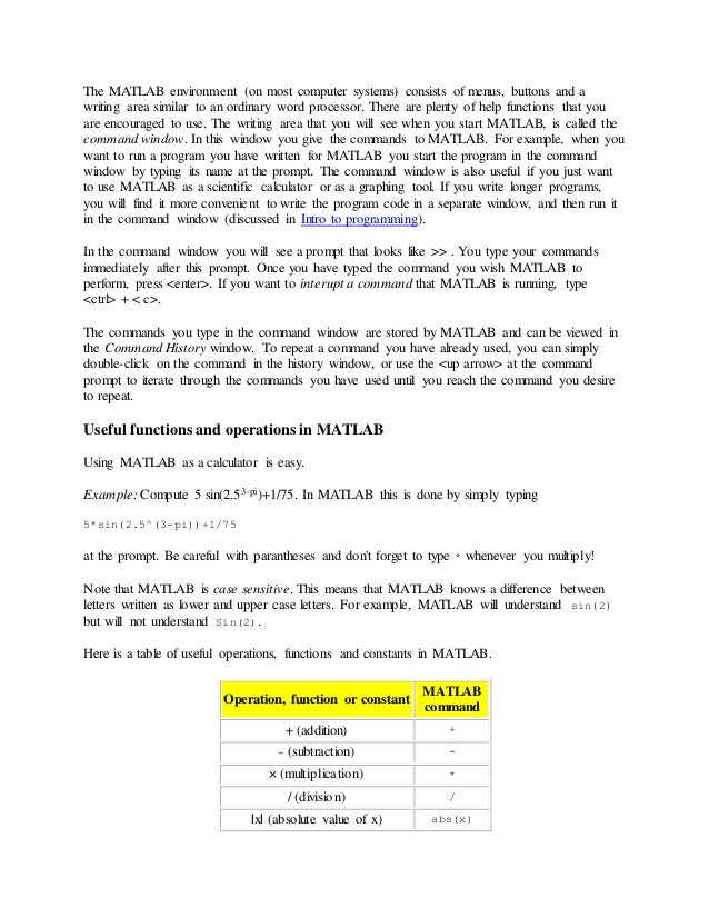 absolute value matlab