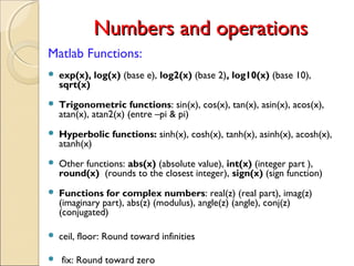 Introduction to matlab | PPT