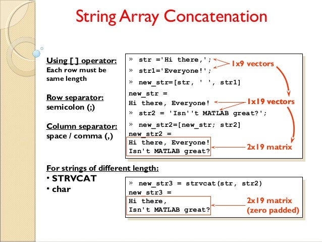 introduction to matlab matlab array size