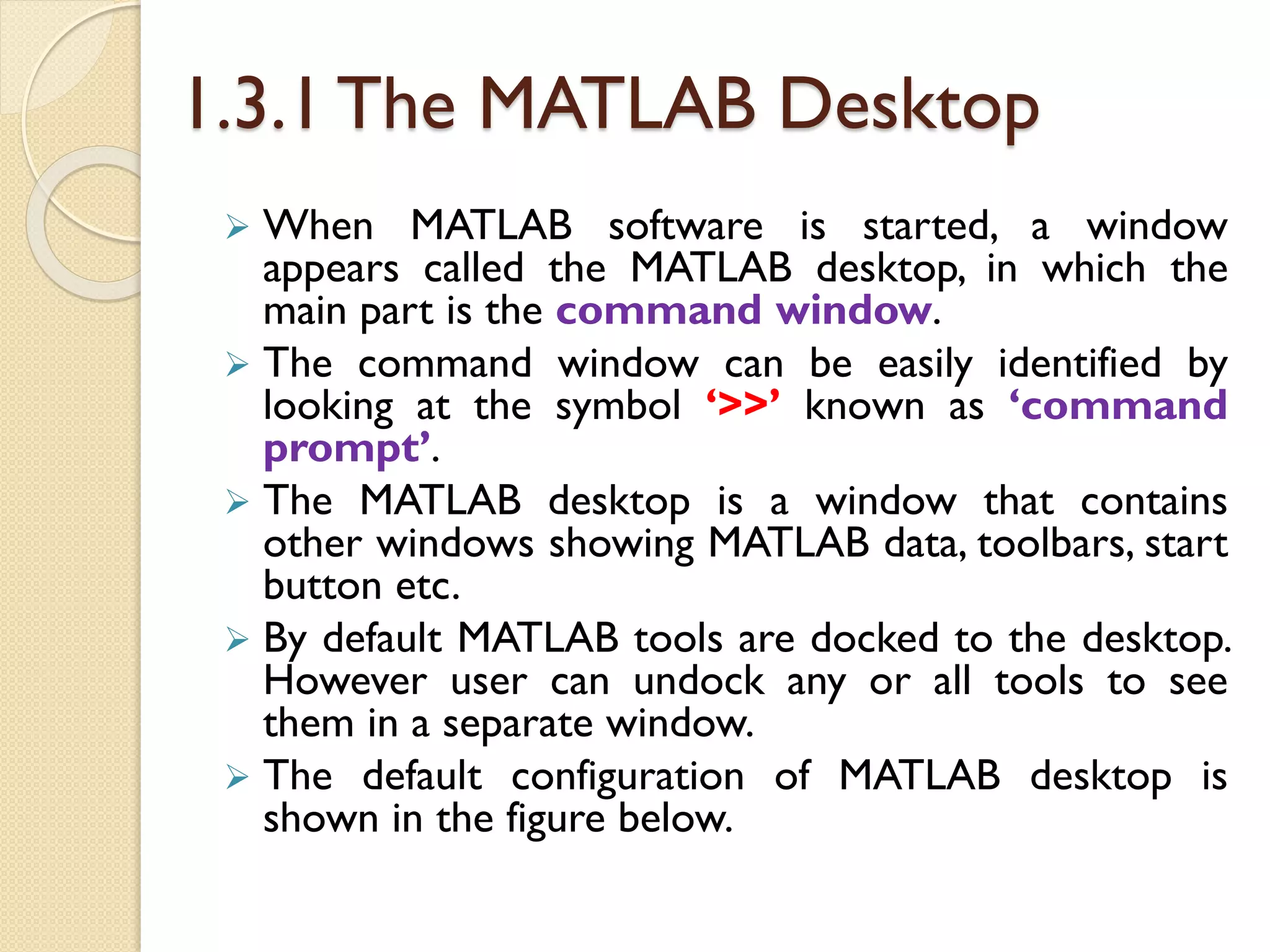 Introduction to matlab | PPT