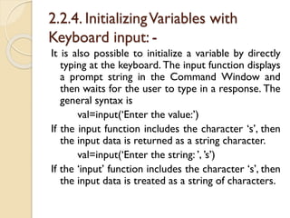 Introduction to matlab | PDF