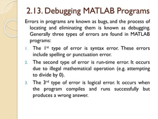 Introduction to matlab | PDF