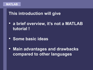 INTRODUCTION TO MATLAB for PG students.ppt