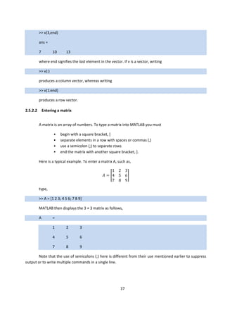 Introduction to matlab_application_to_electrical_engineering | PDF