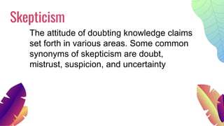 Skeptical Word Introduction to Matter.pptx