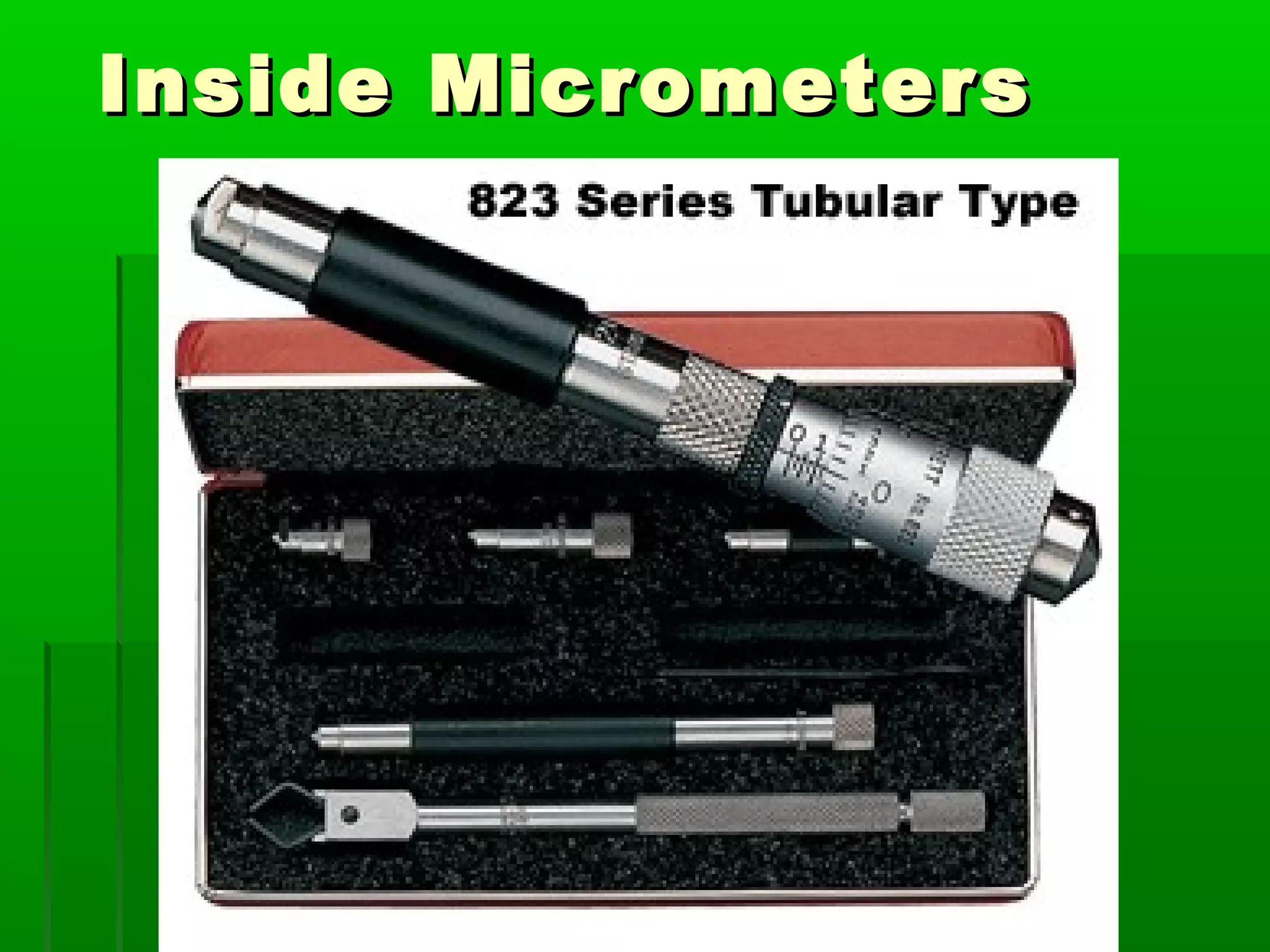 Inside MicrometersInside Micrometers
 