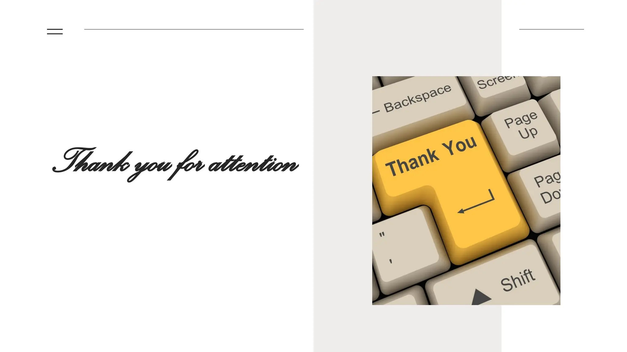 Thank you for attention
 