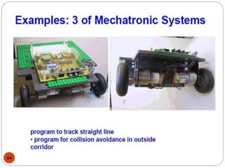 INTRODUCTION TO MECHATRONICS | PPTX