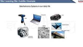 Introduction to Mechatronics.pdf | Robotics | Technology & Computing