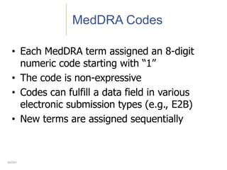 Introduction to MedDRA hgjuyh mnhvnj mbv hvj jhgjgjgjg | PDF