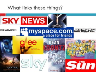 What links these things? 