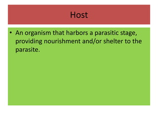 Introduction to medical parasitology | PPTX