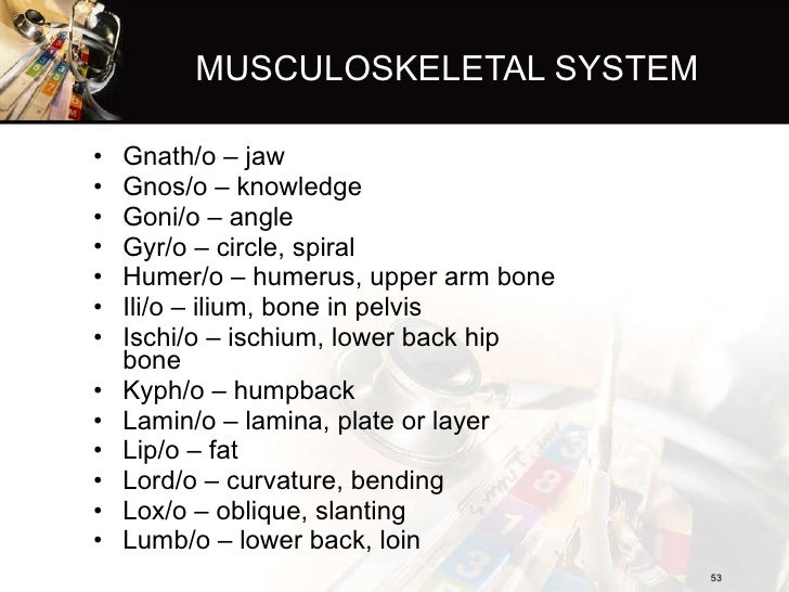 Introduction to medical terminology Introduction to medical terminology