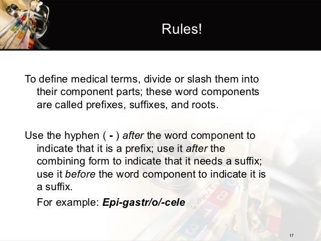 introduction to medical terminology hss edition 11 2009 the combining form that means infection is