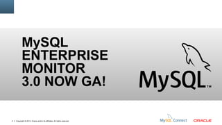 Introduction to MySQL Enterprise Monitor | ODP