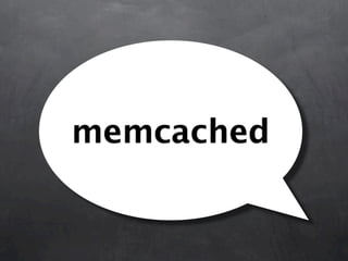 Introduction to memcached Slide 20