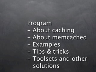 Introduction to memcached Slide 6