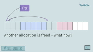 TurtleSec
@pati_gallardo
Another allocation is freed - what now?
Free
41
 