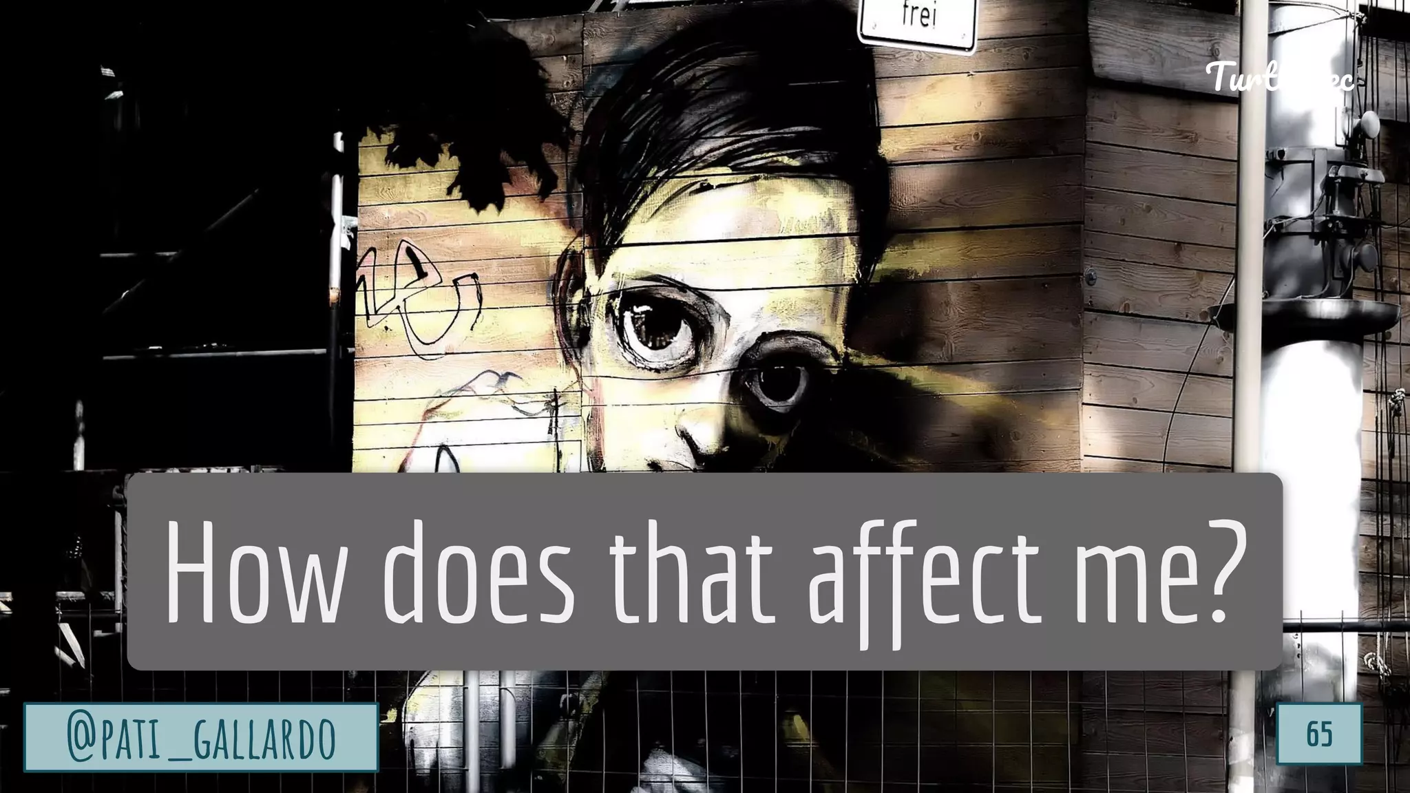 TurtleSec
@pati_gallardo 65
How does that affect me?
@pati_gallardo 65
TurtleSec
 