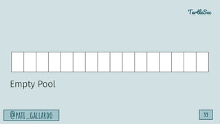 TurtleSec
@pati_gallardo 33
Empty Pool
 