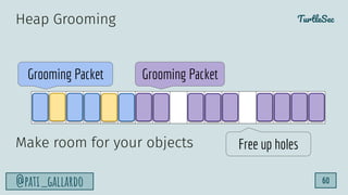 TurtleSec
@pati_gallardo 60
Make room for your objects
Heap Grooming
Free up holes
Grooming Packet Grooming Packet
 