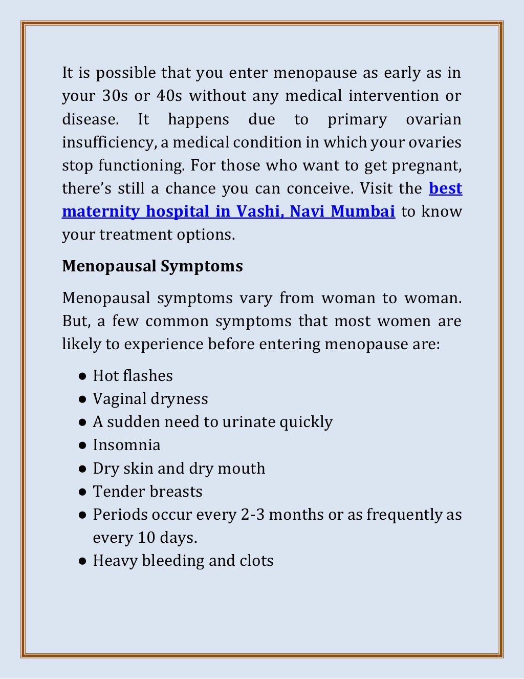 Introduction To Menopause And Menopausal Transition Pdf