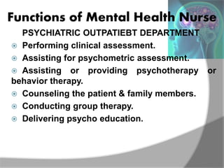 Introduction To Mental Health Nursing Part 2