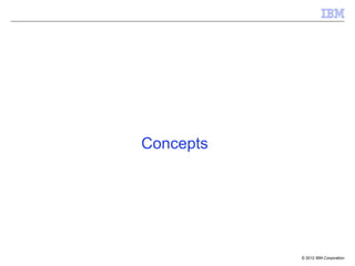 Concepts




           © 2012 IBM Corporation
 