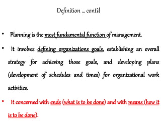 INTRODUCTION TO MANAGEMENT CHAPTER THREE | PPTX