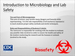 Introduction to Microbiology and Laboratory Safety revised.ppt