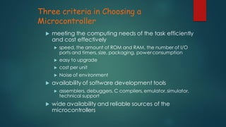 Introduction to microcontroller | PPT