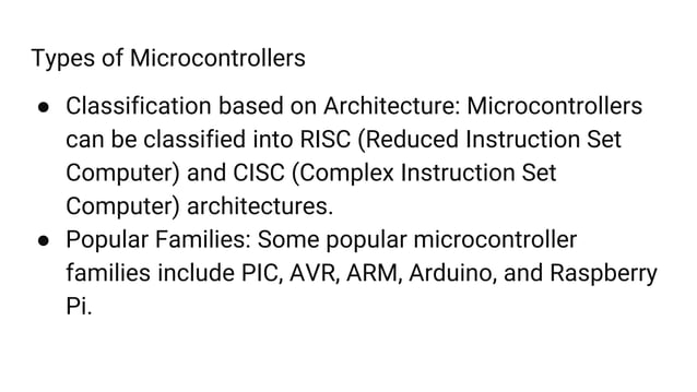 _Introduction to Microcontrollers _.pptx