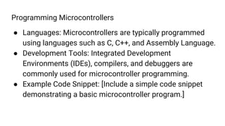 _Introduction to Microcontrollers _.pptx