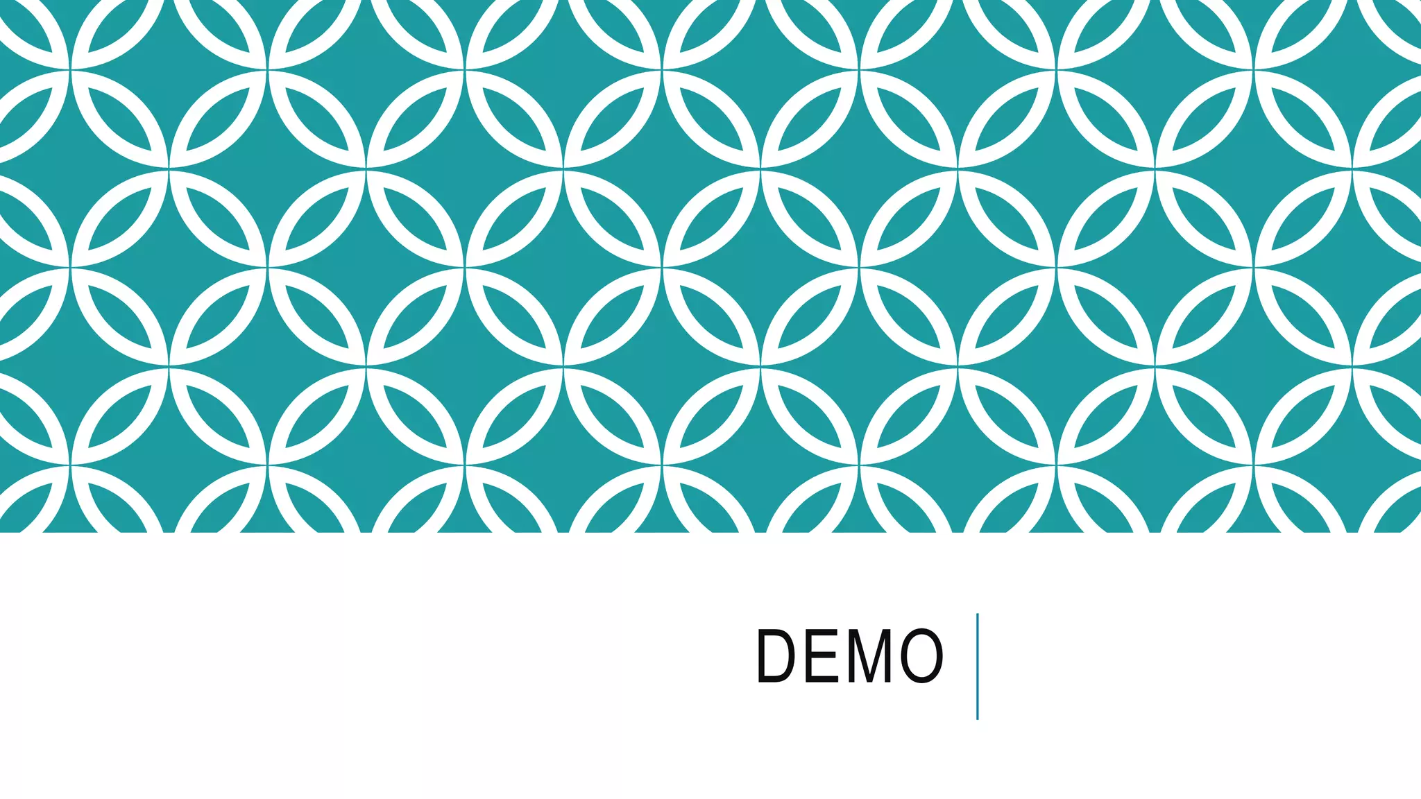 DEMO
 