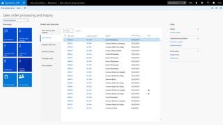 Introduction to Microsoft ERP Dynamics 365 for finance and operation | PPTX