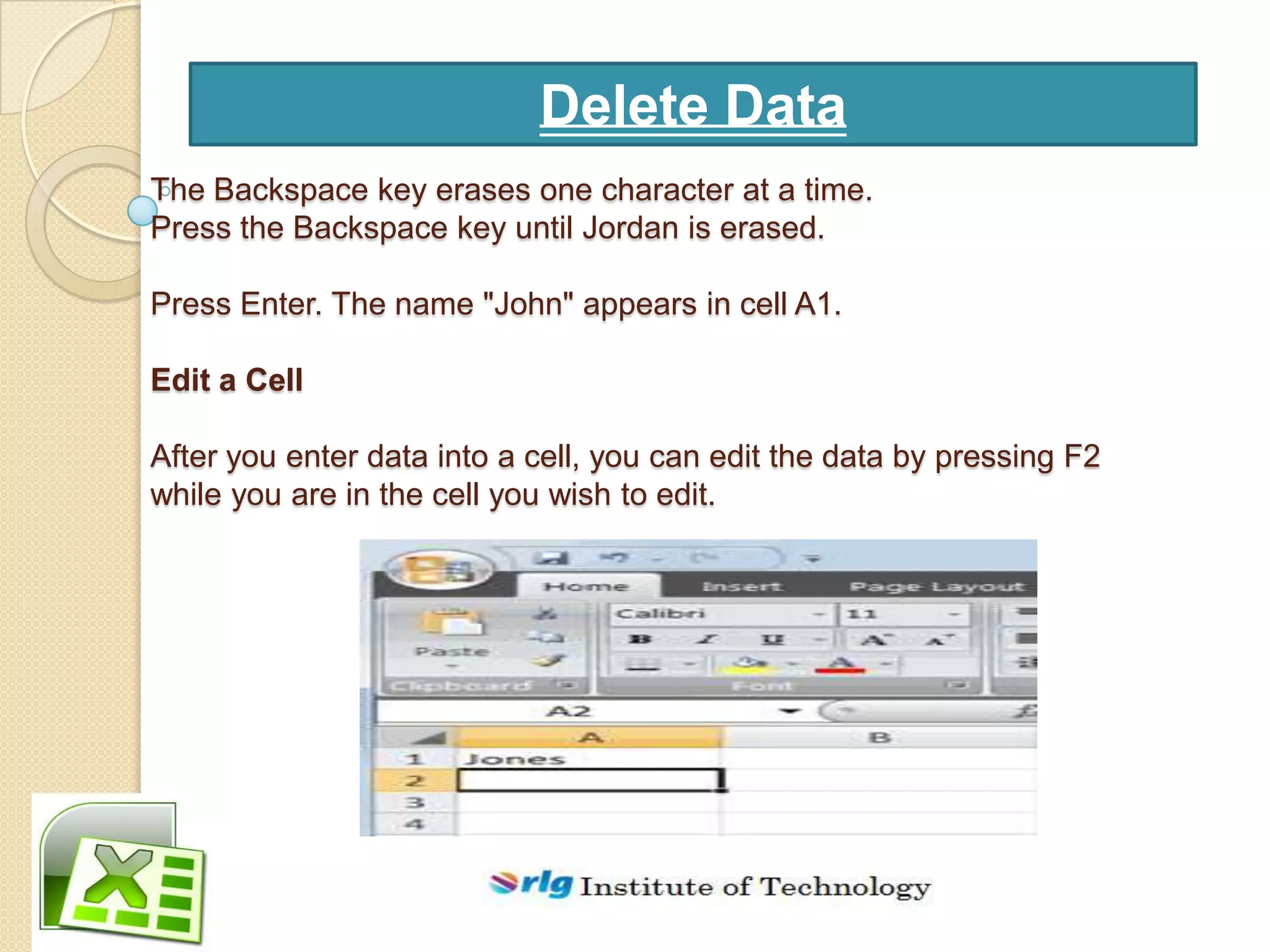 Introduction to microsoft excel 2007 | PPTX | Computing | Technology ...