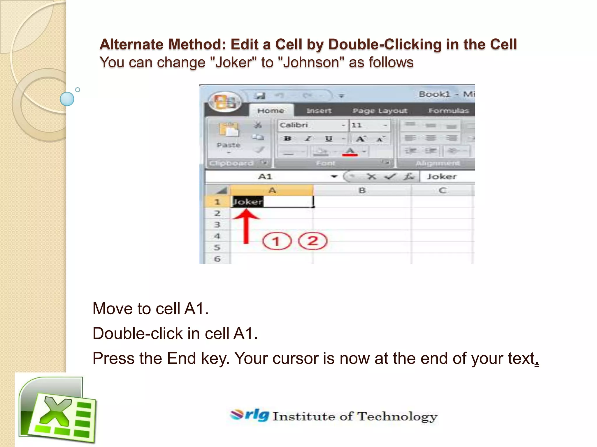 Introduction to microsoft excel 2007 | PPTX | Computing | Technology ...