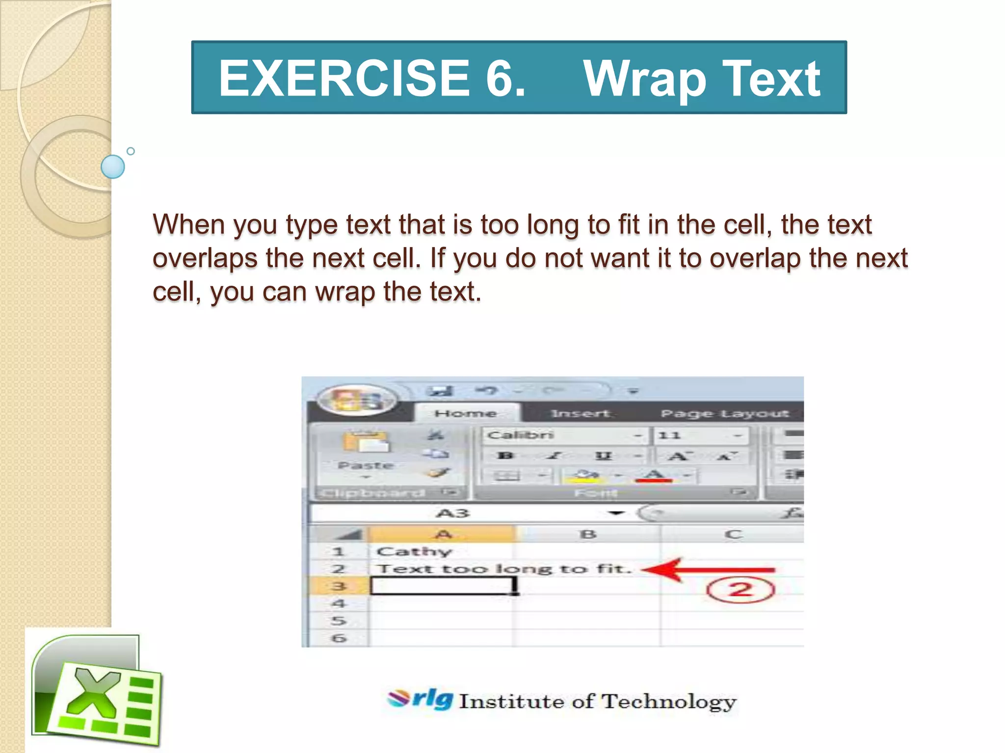 Introduction to microsoft excel 2007 | PPTX | Computing | Technology ...
