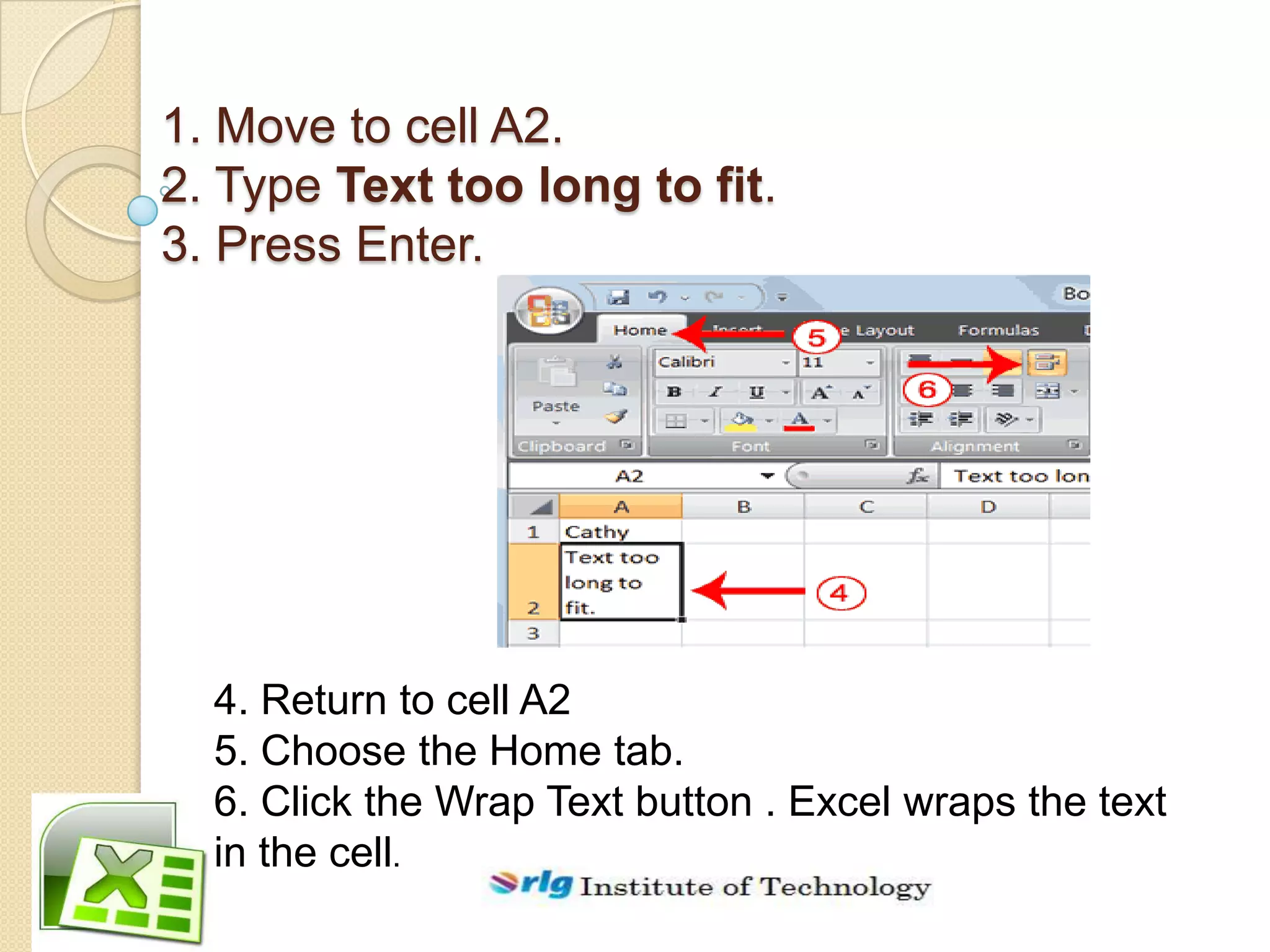 Introduction to microsoft excel 2007 | PPTX | Computing | Technology ...