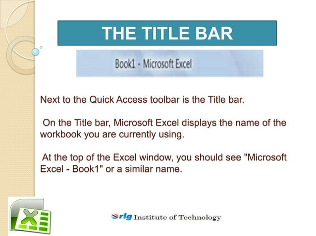 Introduction to microsoft excel 2007 | PPTX | Computing | Technology ...