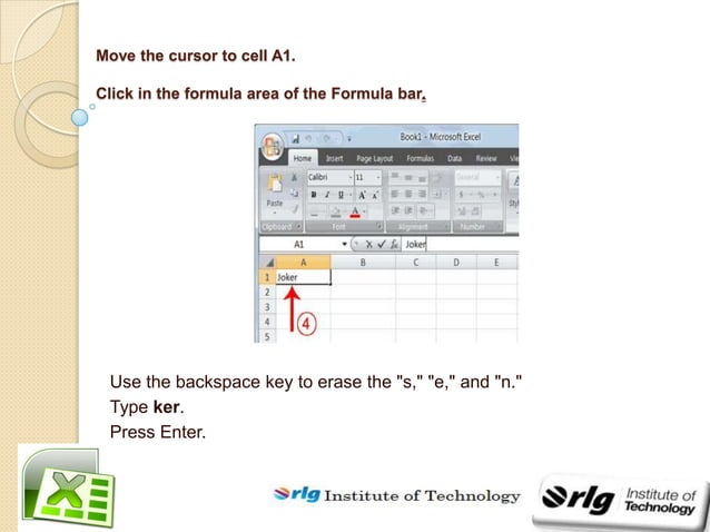 Introduction to microsoft excel 2007 | PPTX | Computing | Technology ...