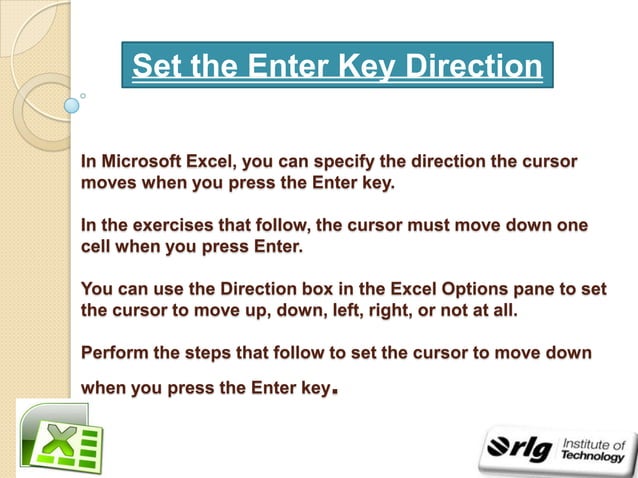 Introduction to microsoft excel 2007 | PPTX | Computing | Technology ...