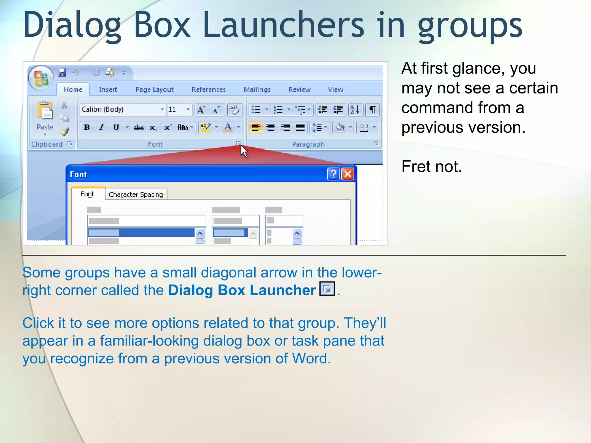 Introduction to microsoft office 2007 | PPT
