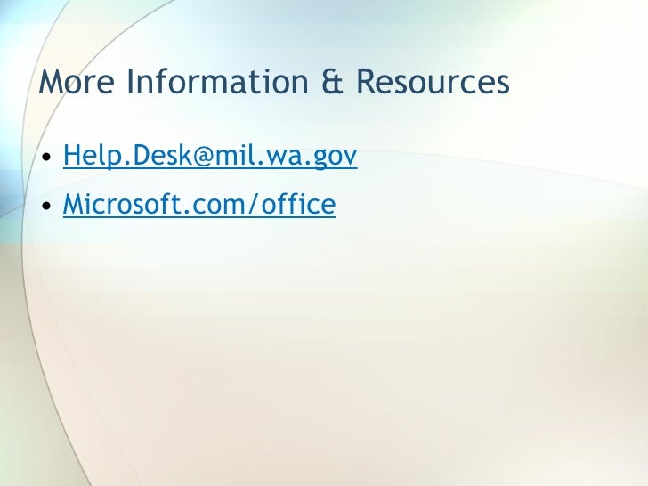 introduction to microsoft office 2007