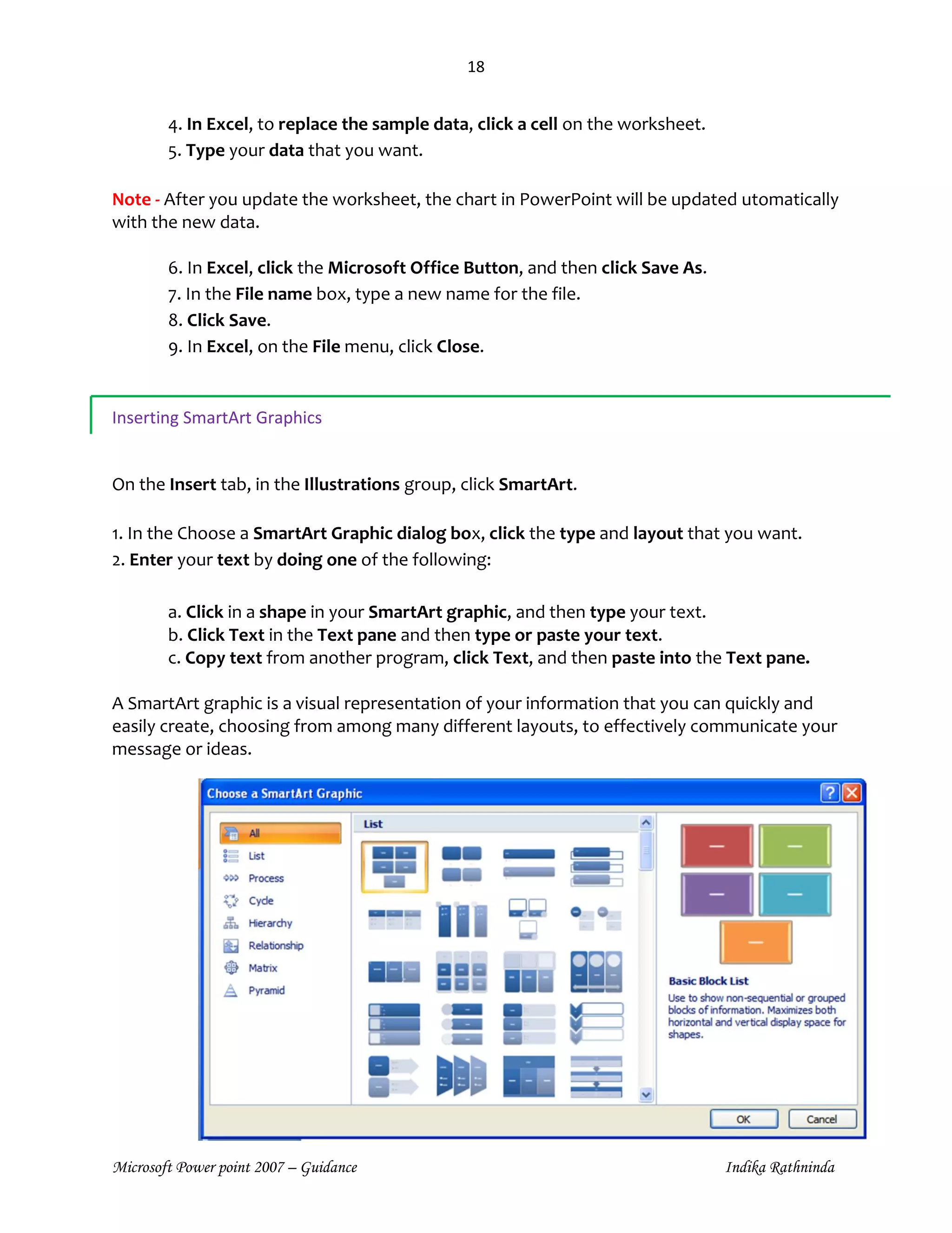 Introduction to microsoft power point 2007 | PDF