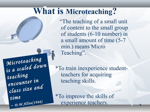 Introduction To Micro Teaching PPT introduction-to-micro-teaching-ppt