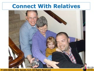 © 2013 Million Mile Secrets, LLC, All Rights Reserved
Connect With Relatives
 